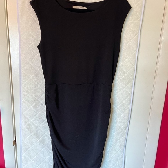 LOFT Sheath dress with shirred sides. NWT. Size M - Picture 3 of 6